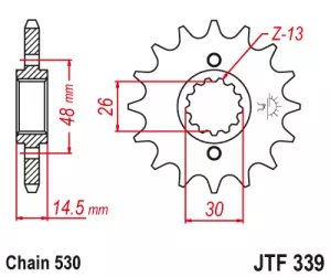 Kolečko J.T.339-530-18