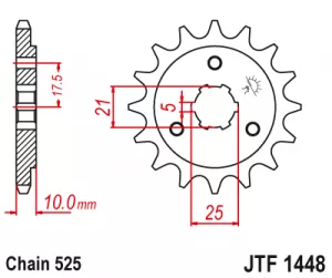 Kolečko J.T. 1448-525-14