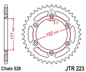 Rozeta J.T.0223-520-48