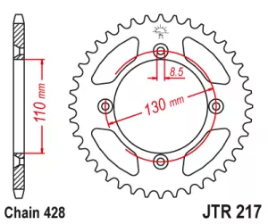 Rozeta J.T.0217-428-50