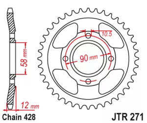 Rozeta J.T.0271-428-50 PBR273