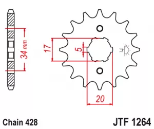 Kolečko J.T.1264-428-17