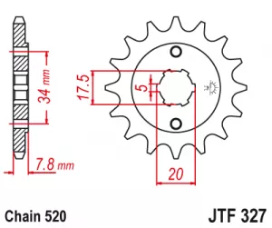 Kolečko J.T.327-520-13