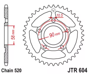 Rozeta J.T.0604-520-36