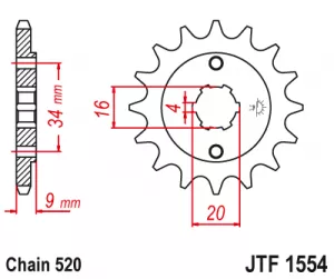 Kolečko J.T.1554-520-13