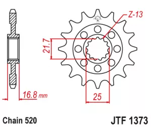 Kolečko J.T.1373-520-16