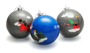 Vianočné gule Yamaha XMAS BAUBLES 6 kusov