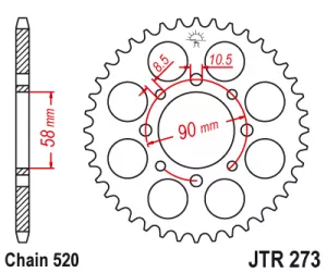 Rozeta J.T.0273-520-44