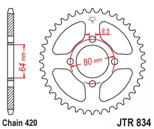 Rozeta J.T.0834-420-32