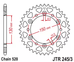 Rozeta J.T.0245-3-520-45