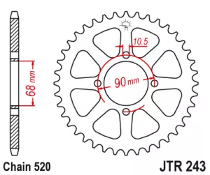 Rozeta J.T.0243-520-53