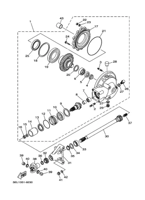 SHAFT DRIVE ASSY