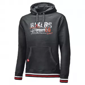 Mikina Hoodie Bikers čierna