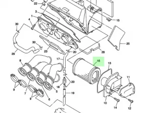 ELEMENT, AIR CLEANER