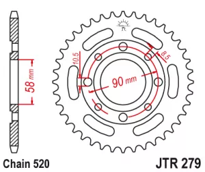 Rozeta J.T.0279-520-41