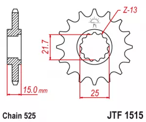 Kolečko J.T.1515-525-15