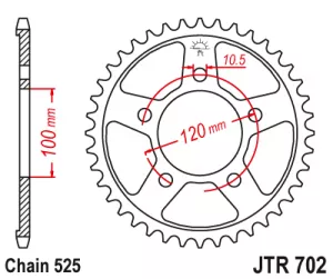 Rozeta J.T.0702-525-40