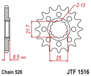 Kolečko J.T.1516-525-15